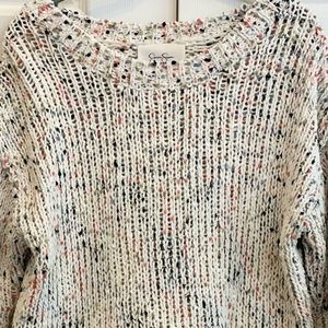 Jessica Simpson Oversized Pom Pom Sweater